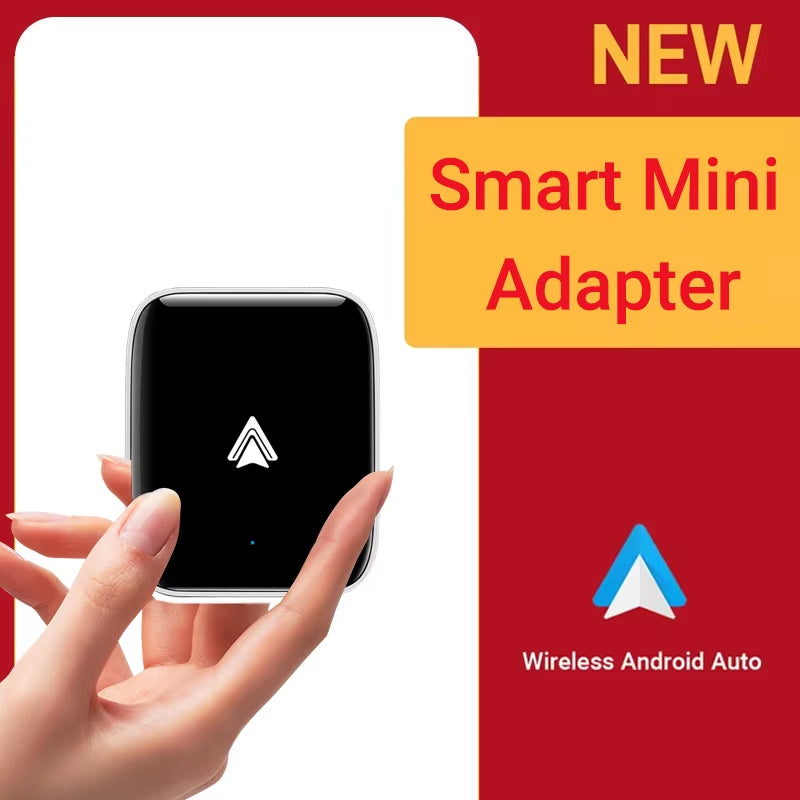Transform Your Ride: New 2-in-1 Wired to Wireless CarPlay & Android Auto Mini Adapter - Compatible with 99% of Cars!